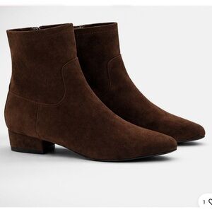 Jason Wu Brown Suede leather Ankle Boots
